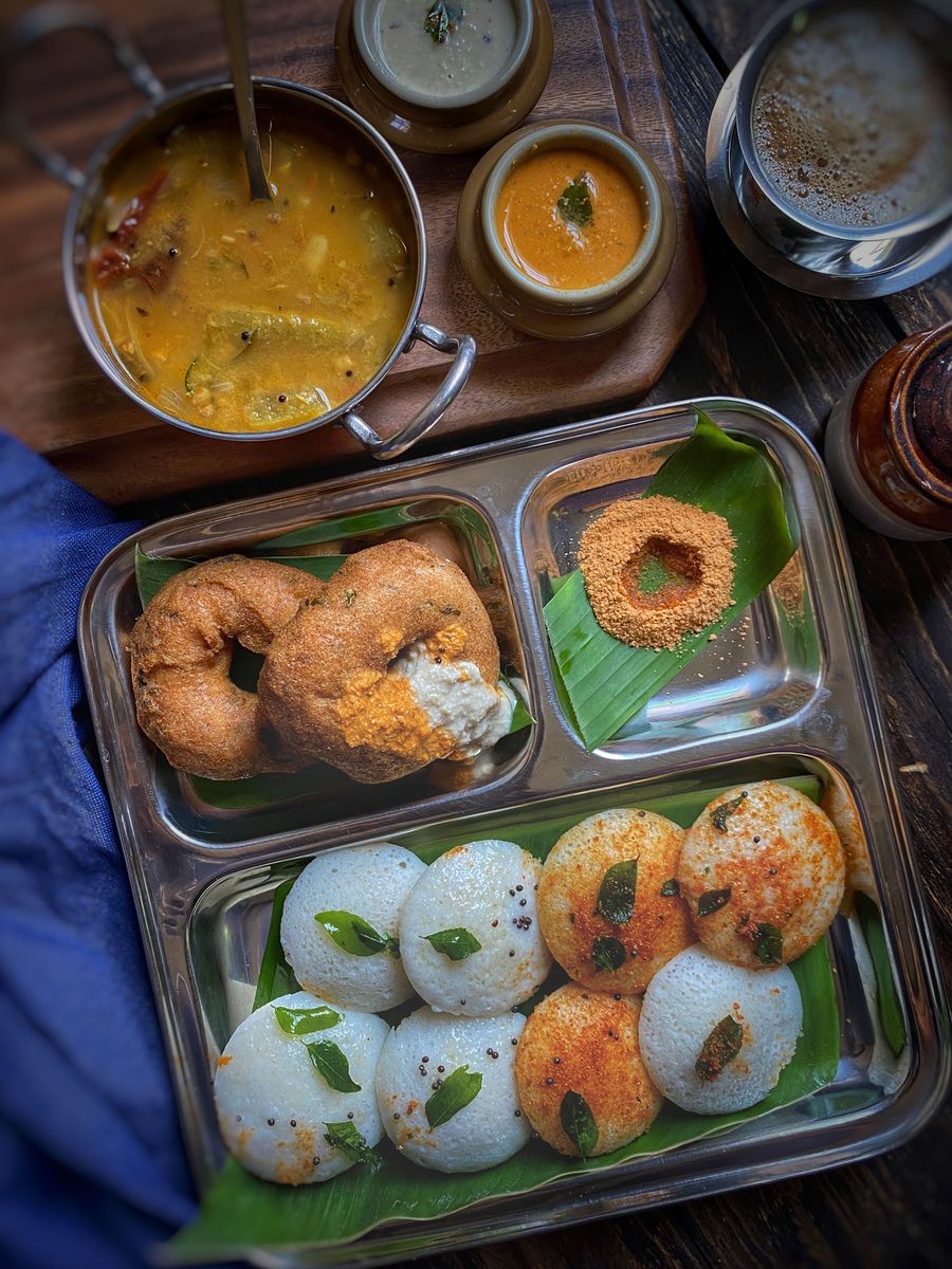 Idli, Vada & Sambar